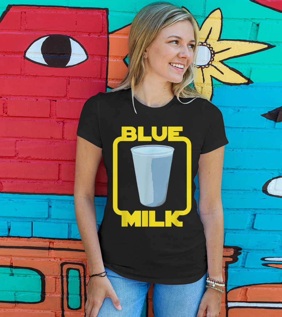 Blue Milk Star Wars Iconic Drink T-Shirt