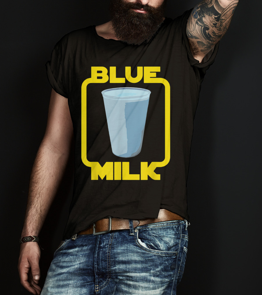 Blue Milk Star Wars Iconic Drink T-Shirt