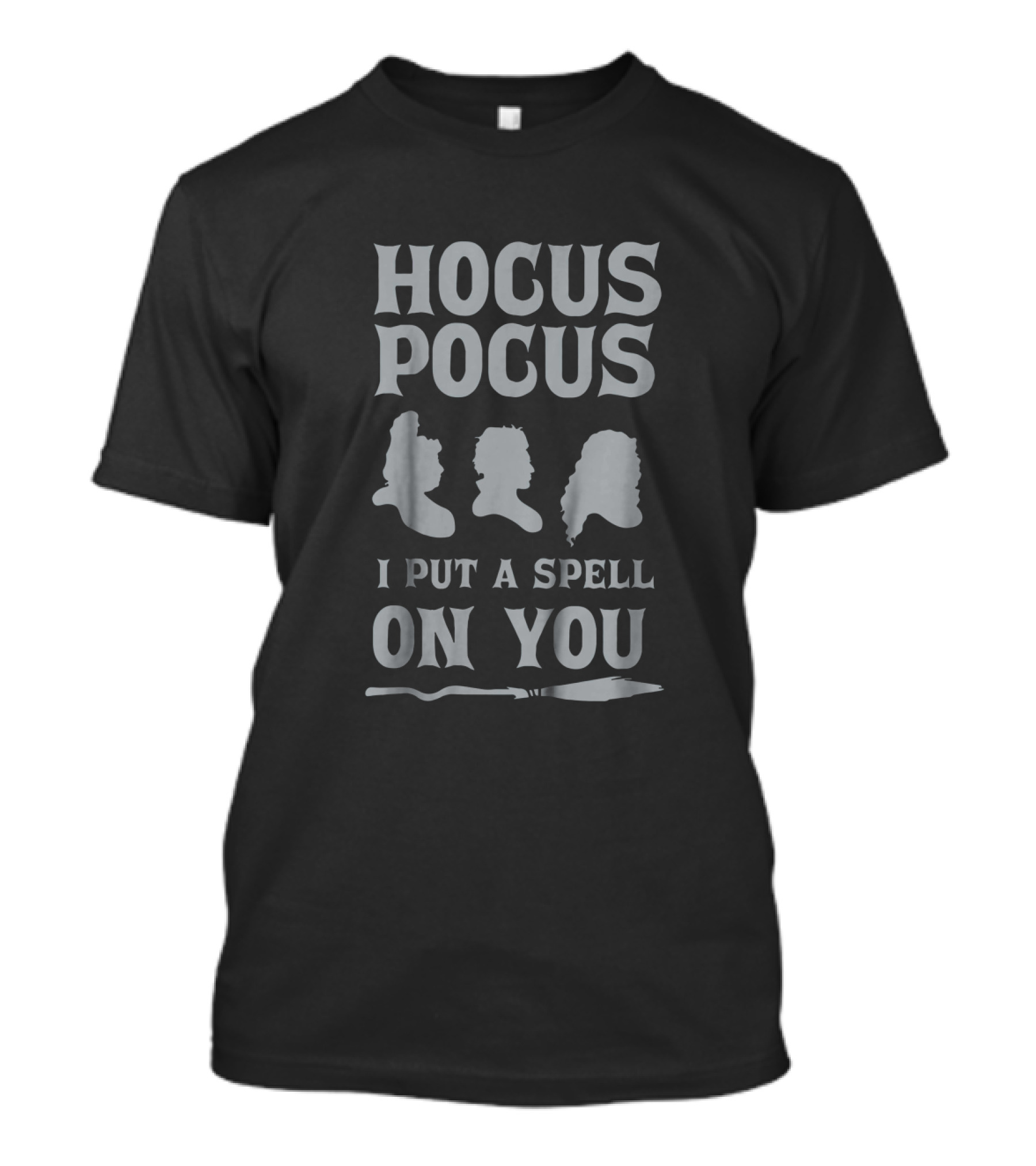 Hocus Pocus I Put A Spell On You Silhouette Witch Trio T-Shirt