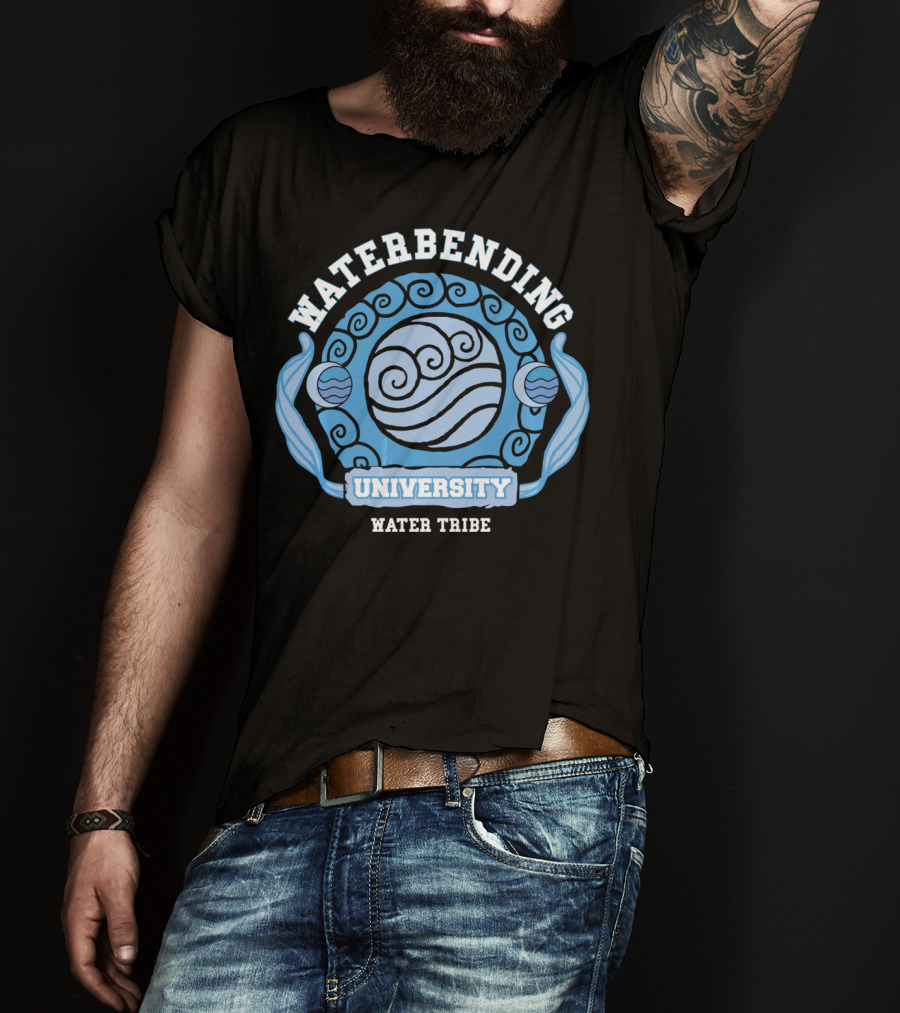 Waterbending University Water Tribe T-Shirt
