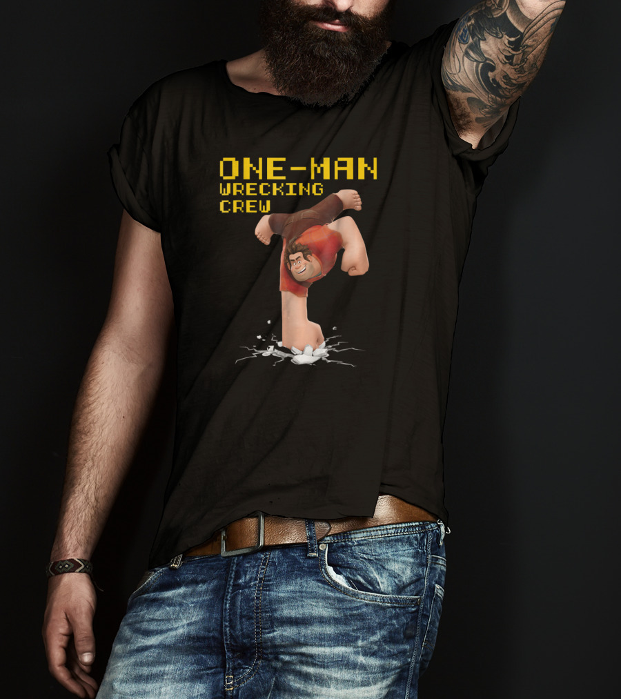 Disney Wreck It Ralph 2 One-Man Wrecking Crew T-Shirt