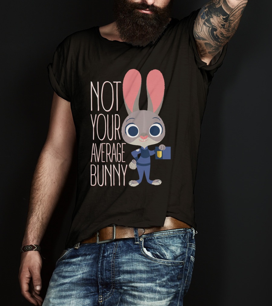 Disney Zootopia Not Your Average Bunny Judy Hopps T-Shirt