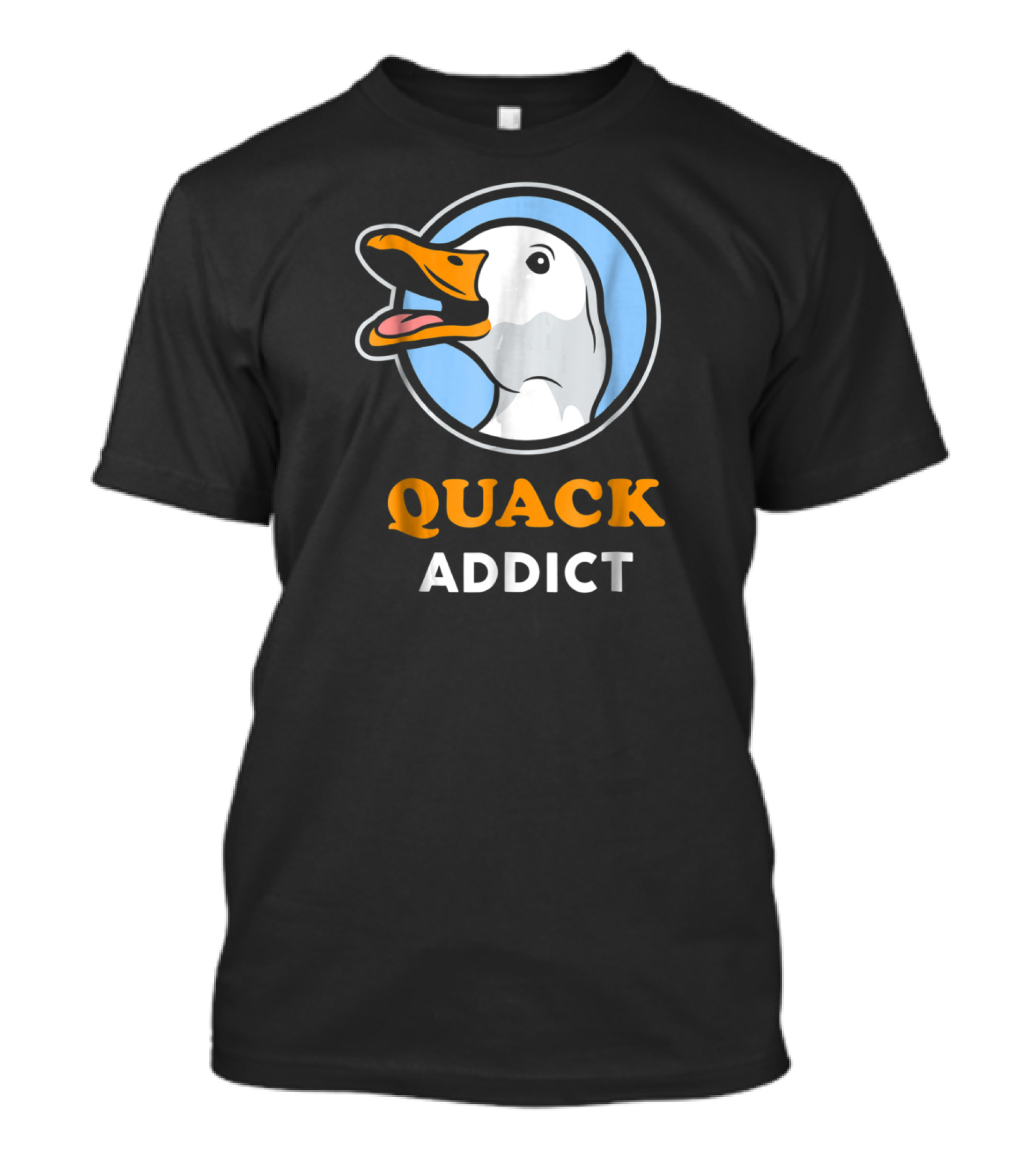 Quack Addict Funny White Pekin Duck Pet Owner T-Shirt