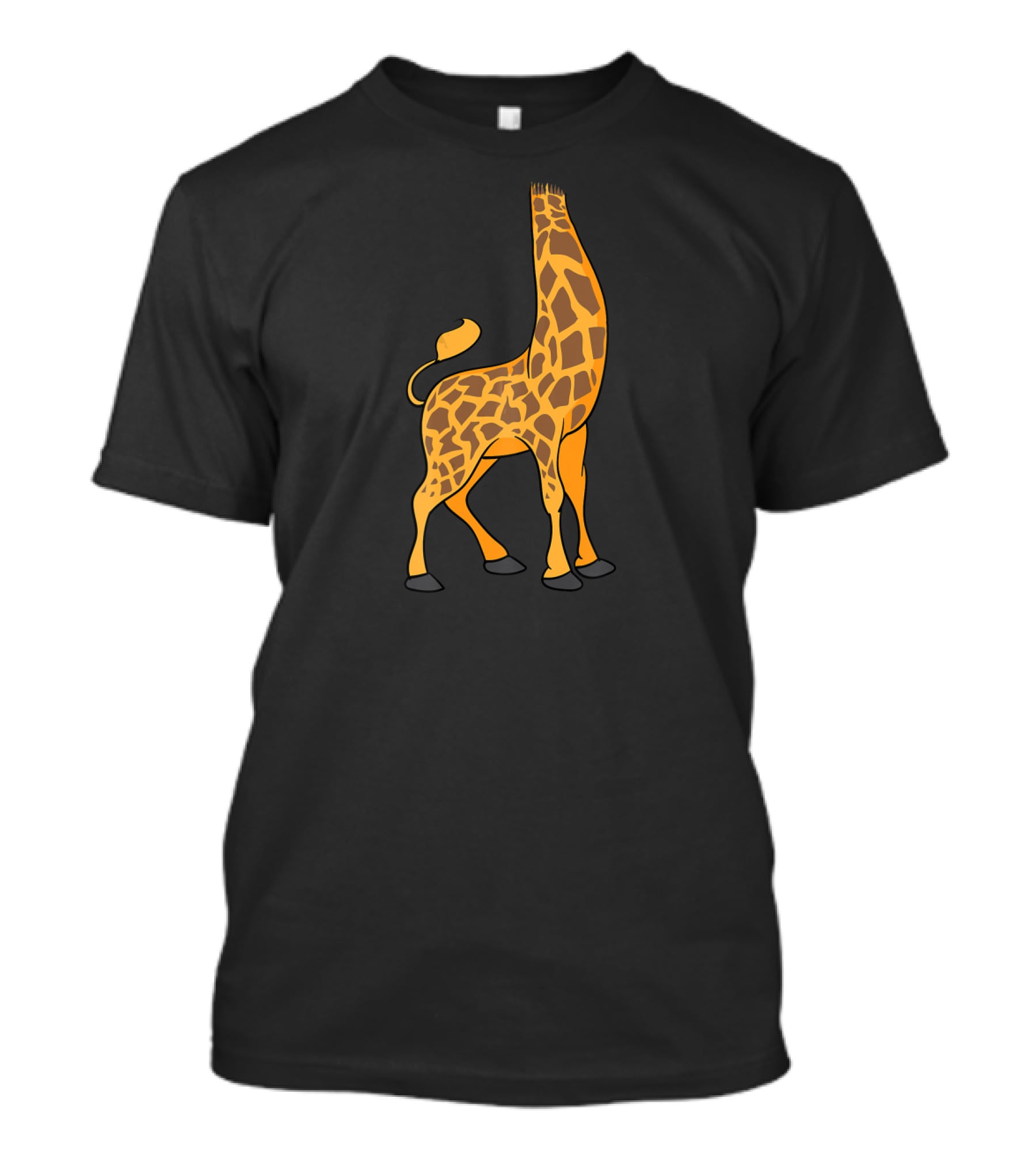 Headless Giraffe Halloween Costume Cool Animal Dress Up T-Shirt
