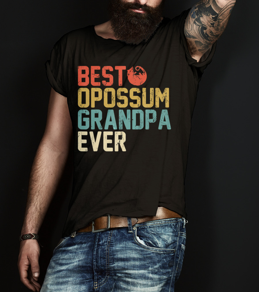 Best Opossum Grandpa Ever T-Shirt