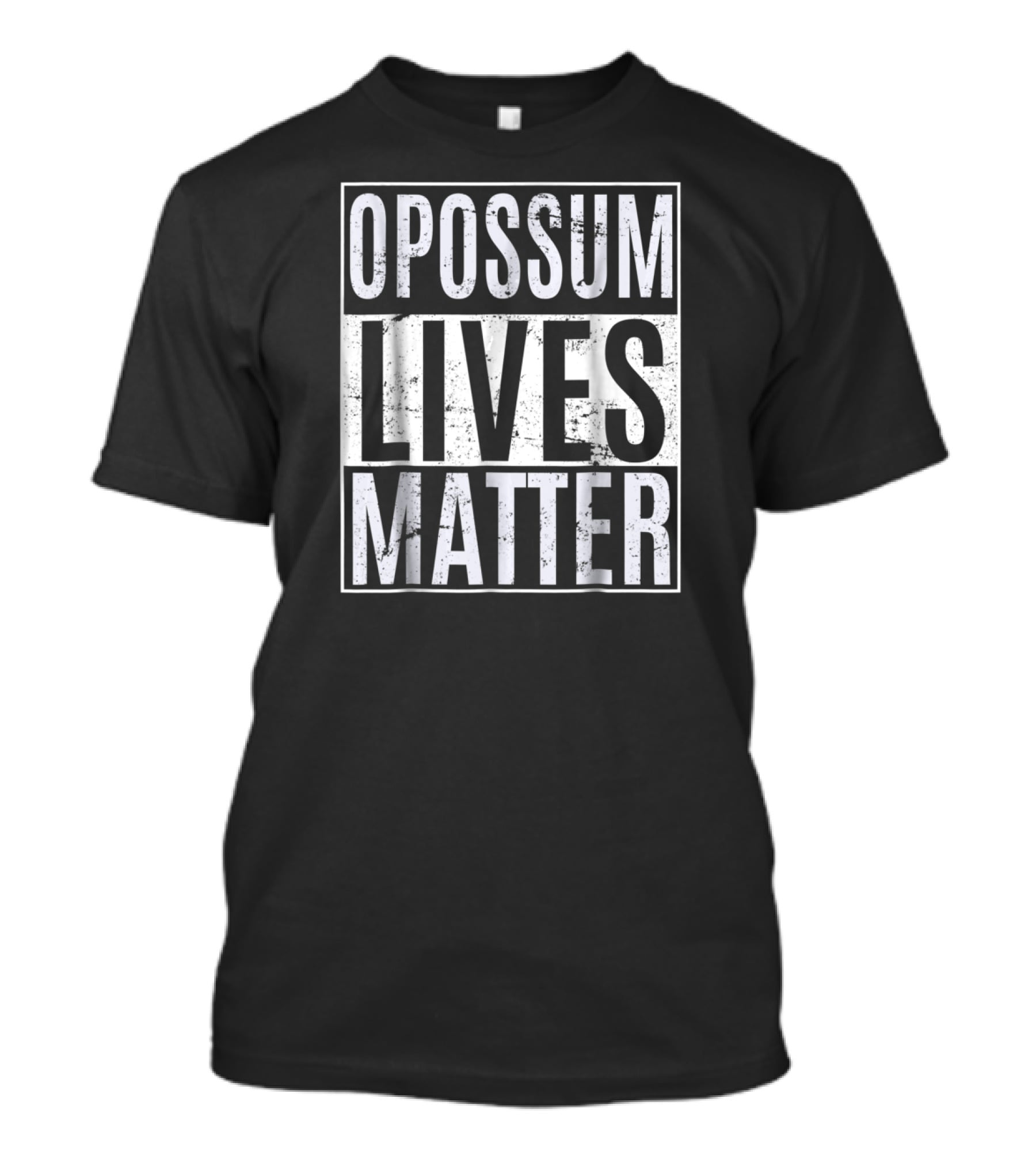 Opossum Lives Matter Vegan Vegetarian Protest T-Shirt