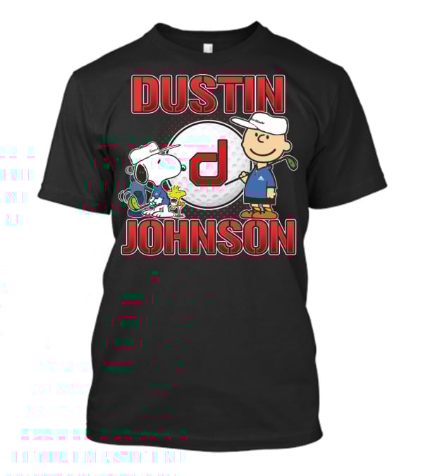 Dustin Johnson Pro Golf Snoopy The Peanuts Movie T-Shirt