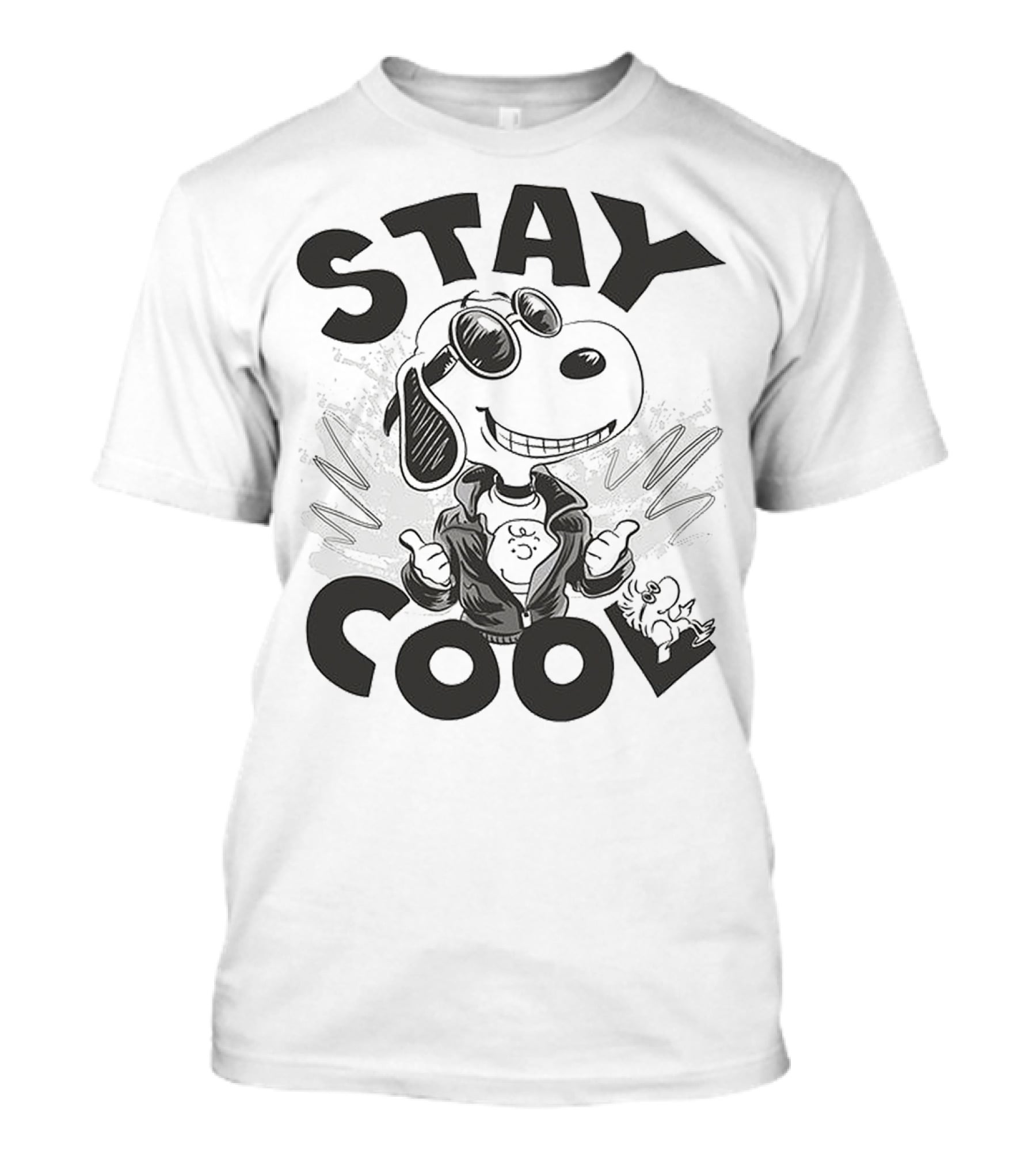 Stay Cool Snoopy The Peanuts Movie Thumbs Up T-Shirt