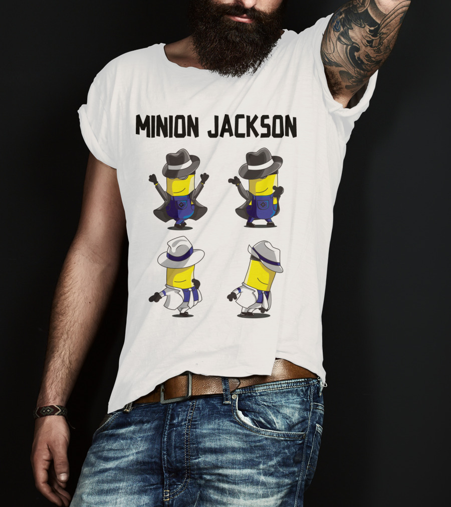 Minion Jackson Despicable Me Dance Moves T-Shirt