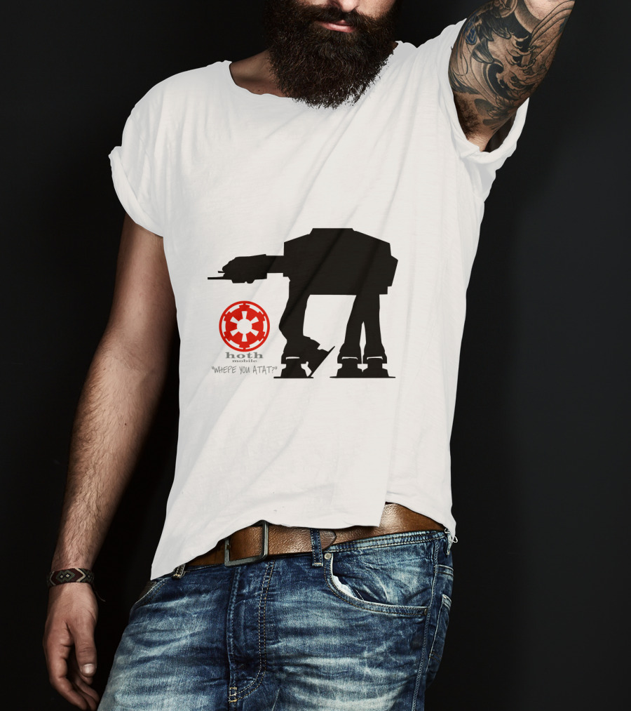 Hoth Mobile Whepe You AT-AT? Star Wars Droids T-Shirt