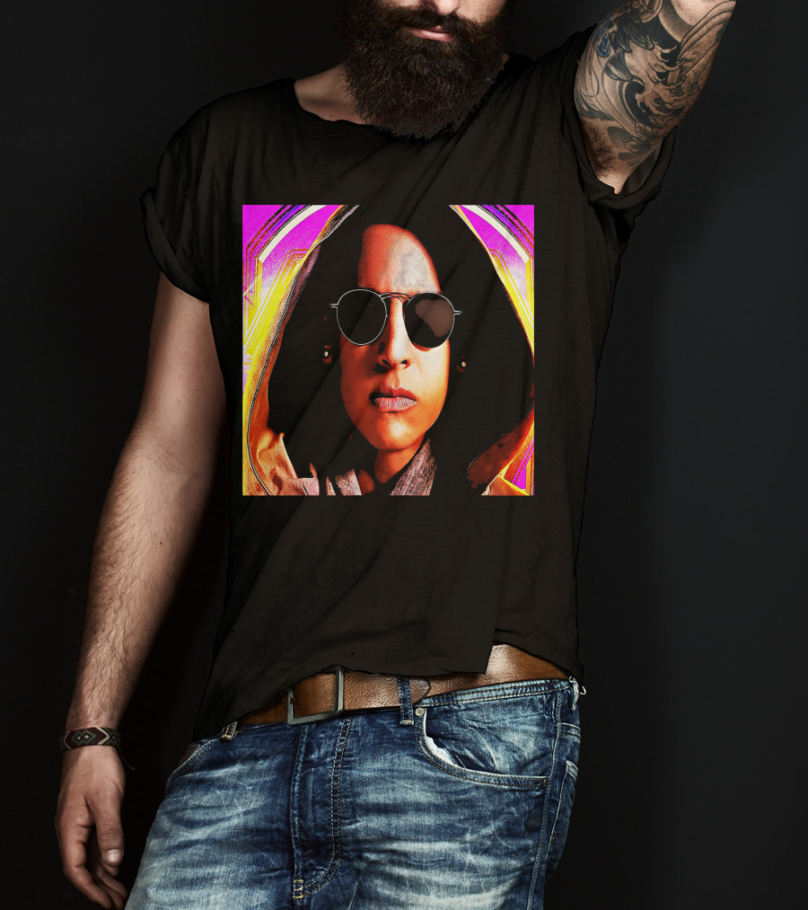 Papa Yankee Retro Neon Sunglasses T-Shirt
