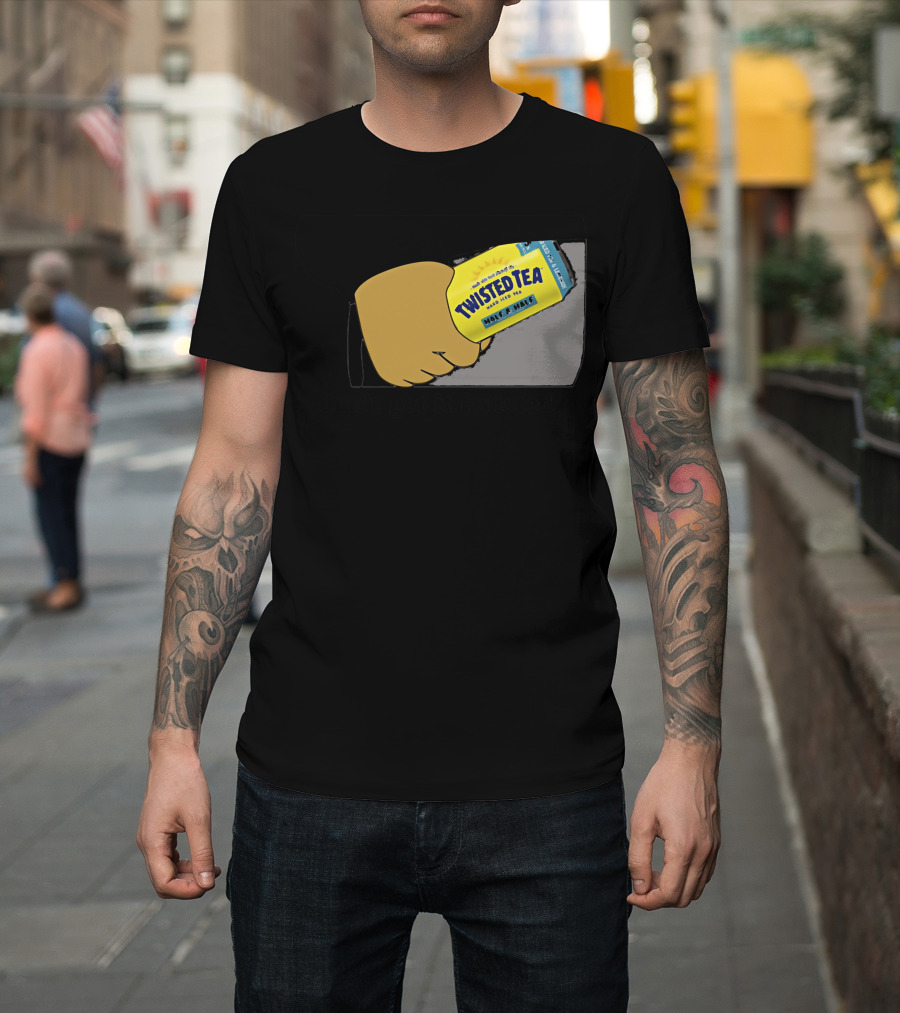Twisted Tea Don't Get It Twisted Hand Can T-Shirt