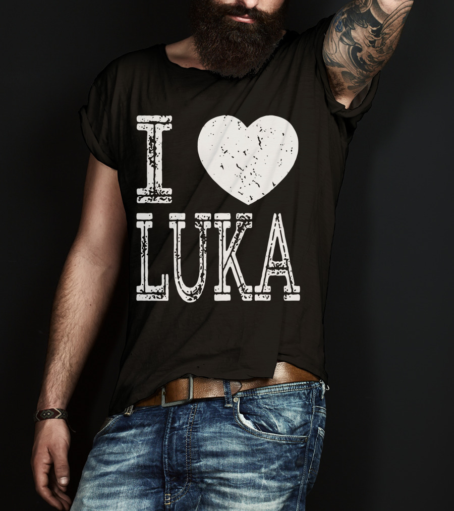 I Love Luka Basketball NFL T-Shirt