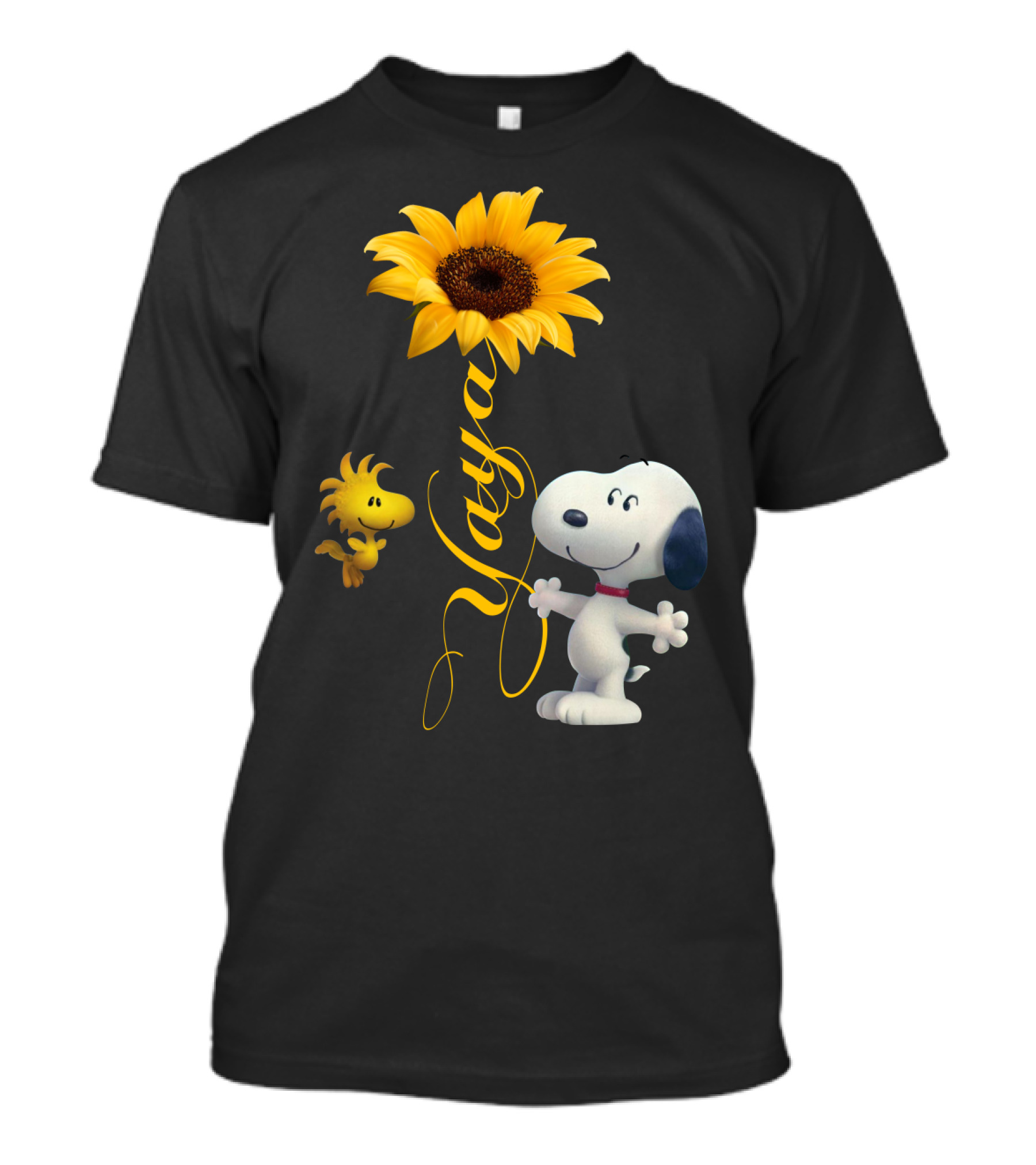 YAYA Sunflower Woodstock Snoopy T-Shirt