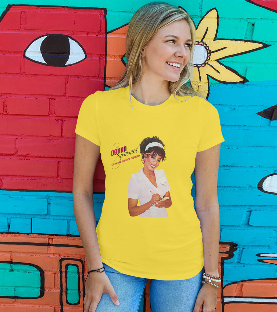 Donna Summer She Works Hard For The Money T-Shirt