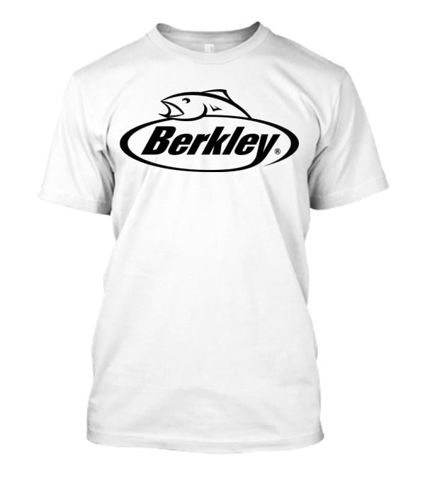 Berkley Fishing Logo With Fish Icon Oval T-Shirt