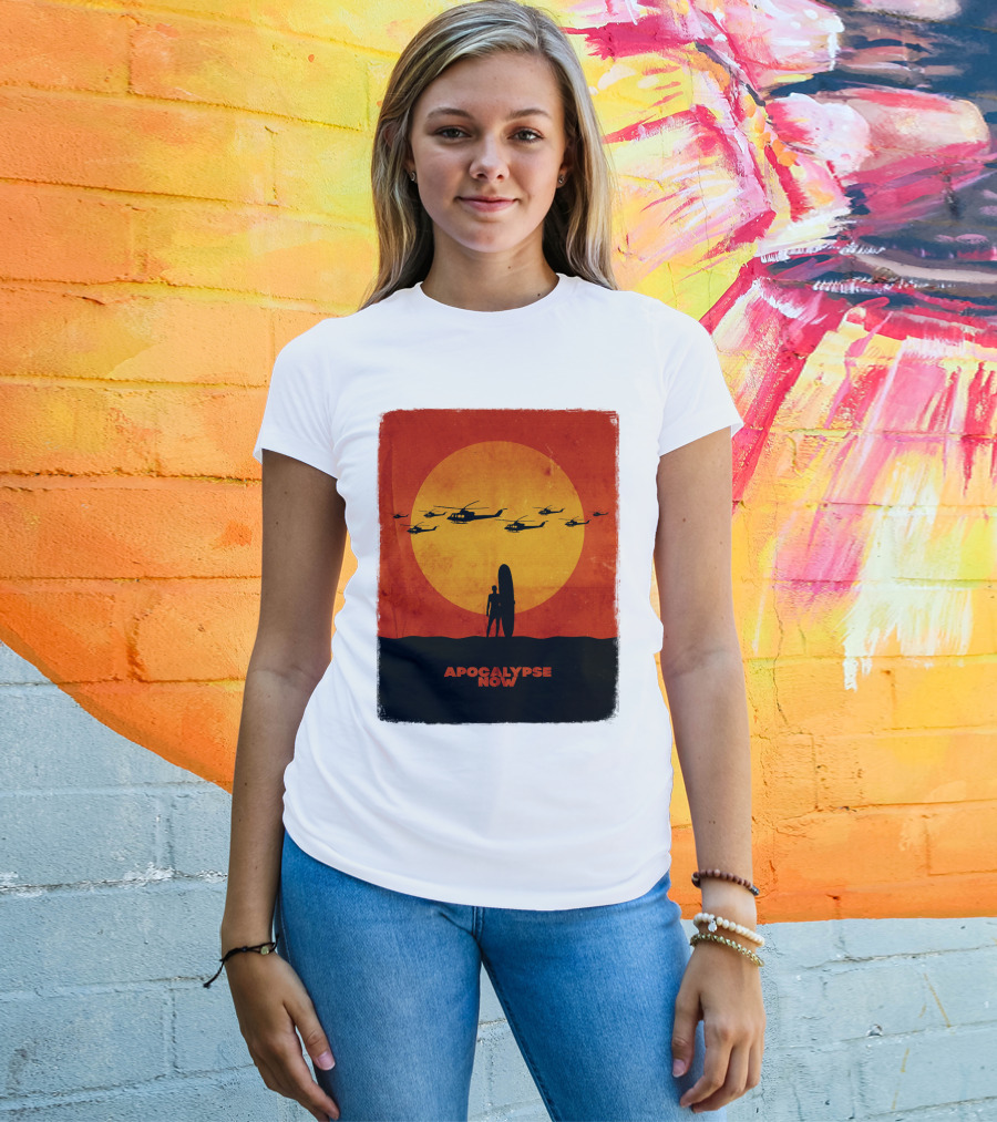 Apocalypse Now Helicopter Sunset Scene T-Shirt