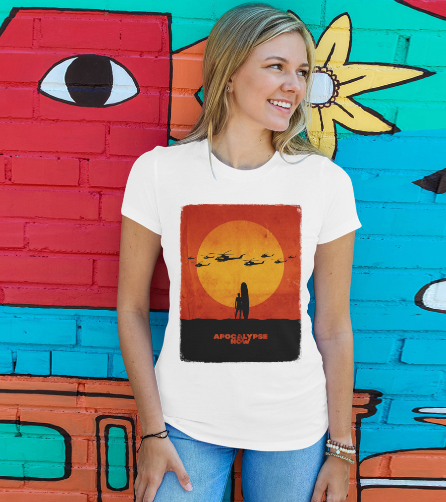 Apocalypse Now Helicopter Sunset Scene T-Shirt