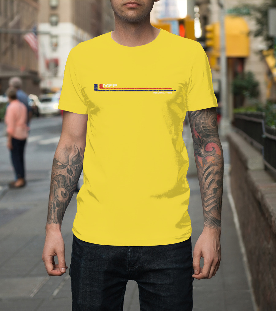 19 MFP Interceptor Yellow And Blue T-Shirt