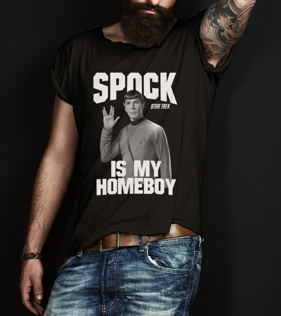 Spock Star Trek Is My Homeboy T-Shirt