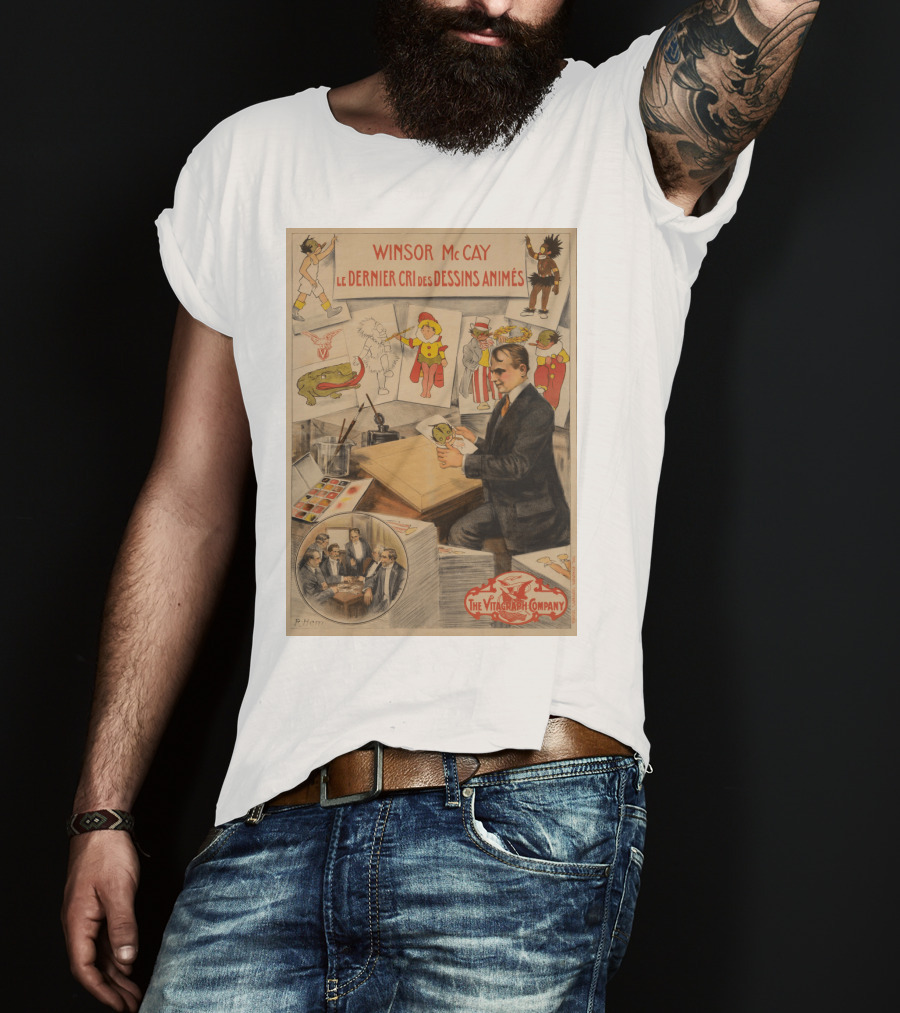Winsor McCay Le Dernier Cri Des Dessins Animés The Vitagraph Company T-Shirt