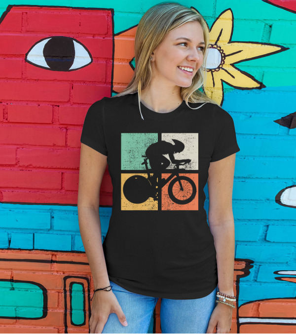 Cycling Bicycle Bike Lover Vintage T-Shirt