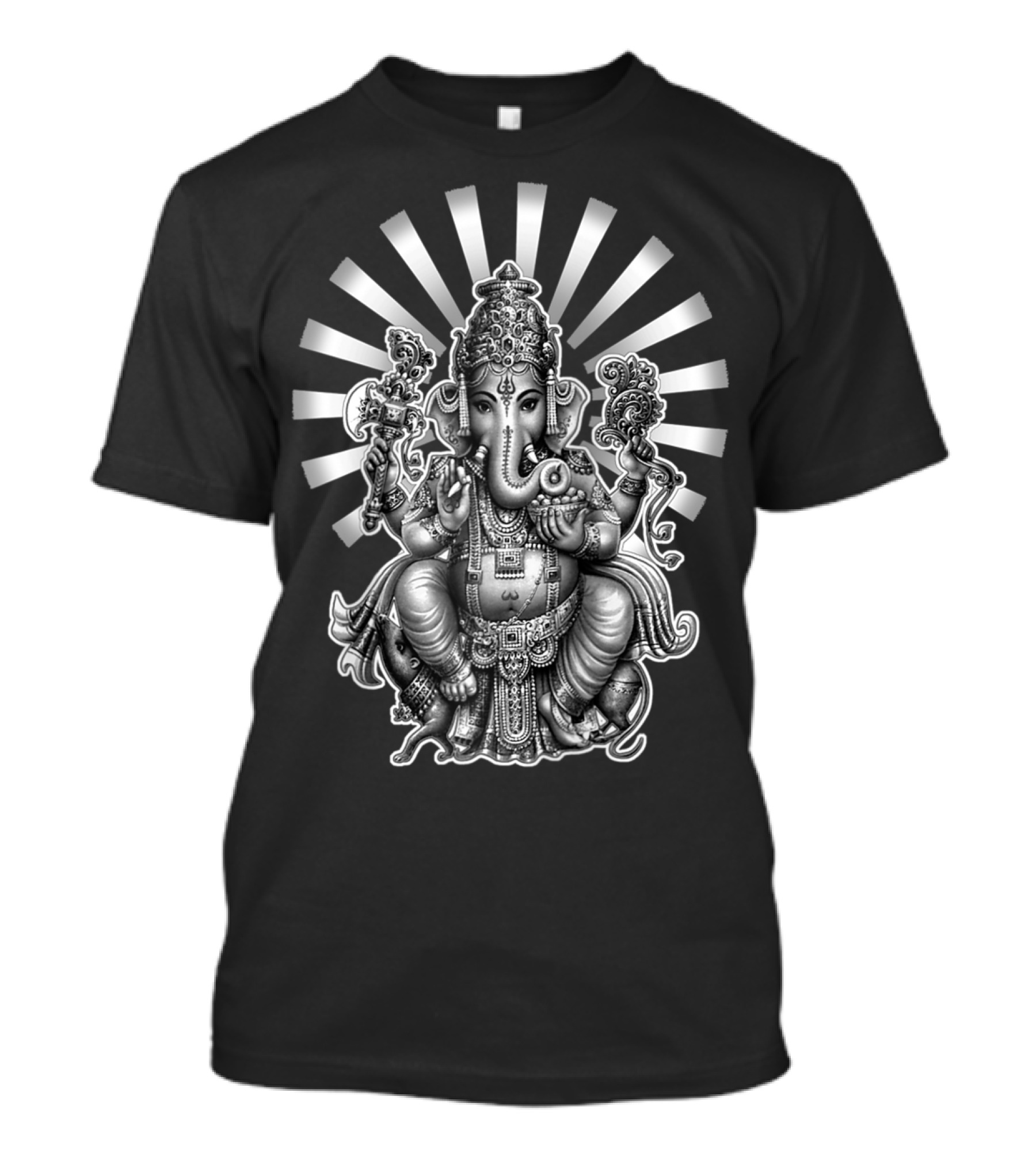Ganesha Radiant Yoga Pose T-Shirt