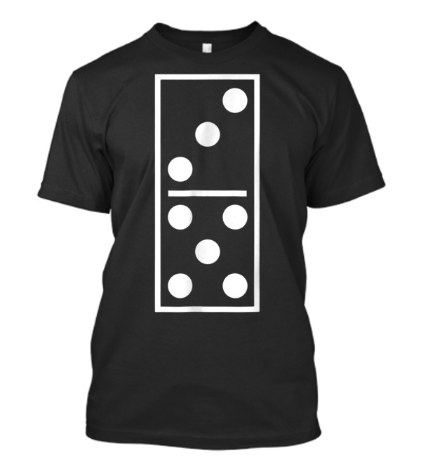 Dominoes Game Halloween Costume Family Matching 3-5 T-Shirt