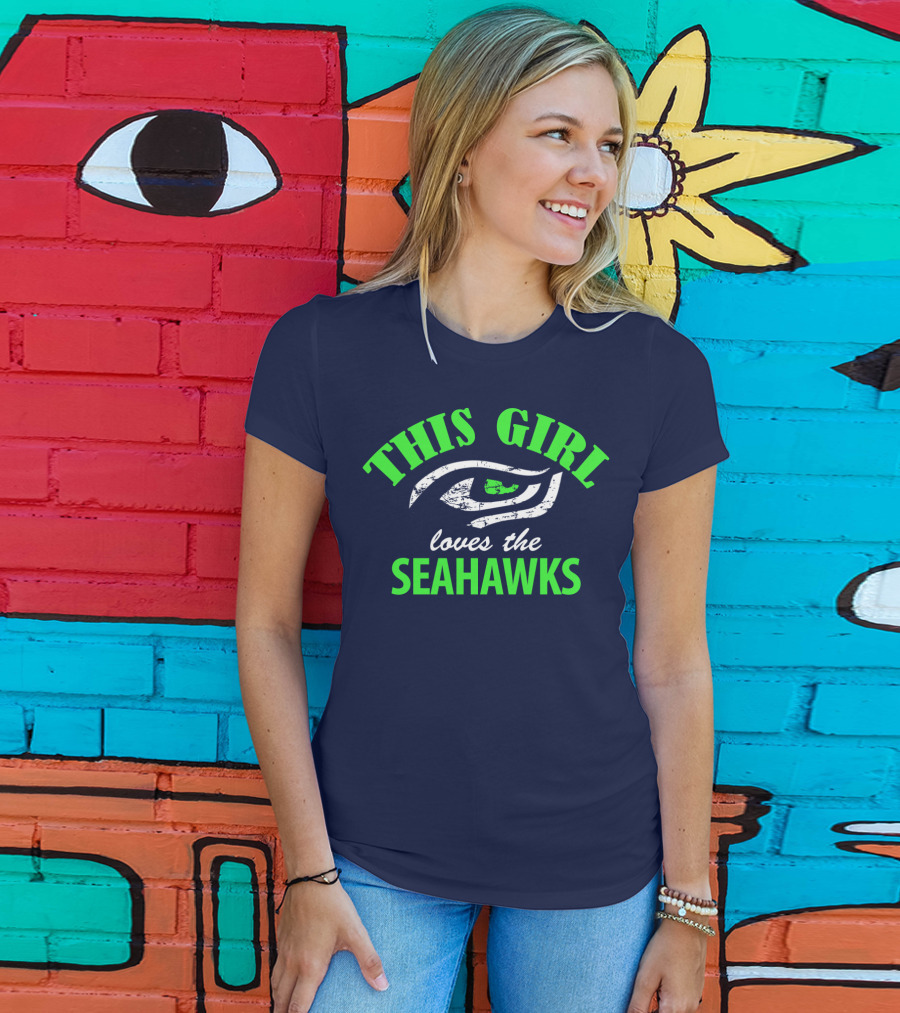 This Girl Loves The Seattle Seahawks T-Shirt