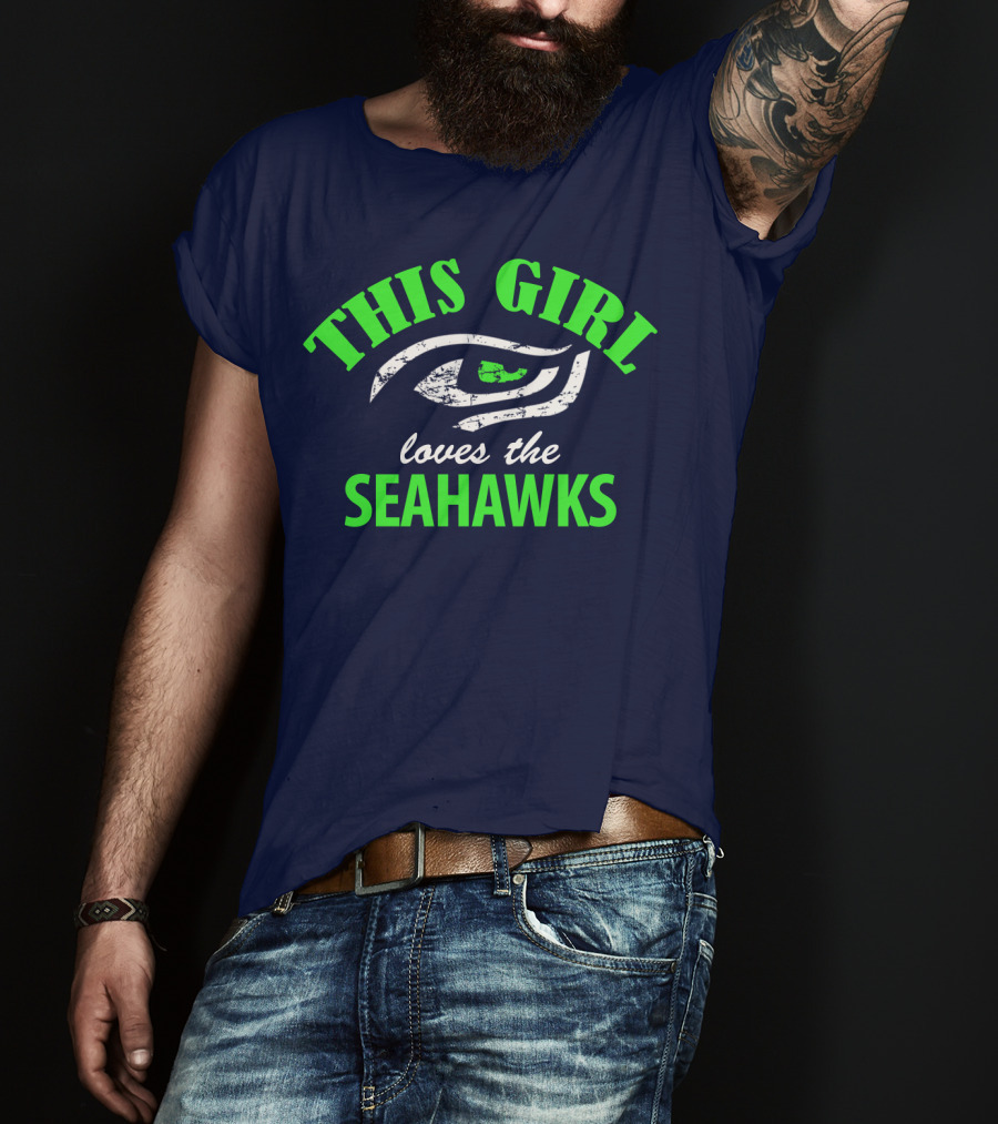 This Girl Loves The Seattle Seahawks T-Shirt
