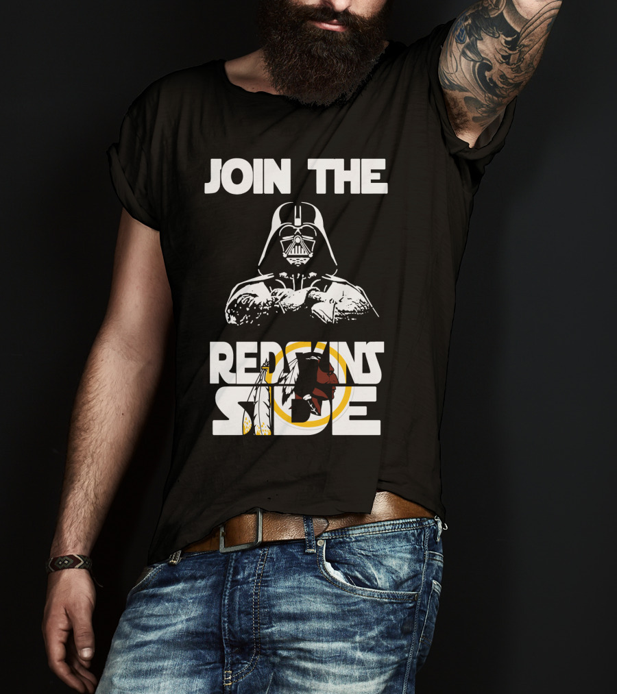 Join The Redskins Side T-Shirt