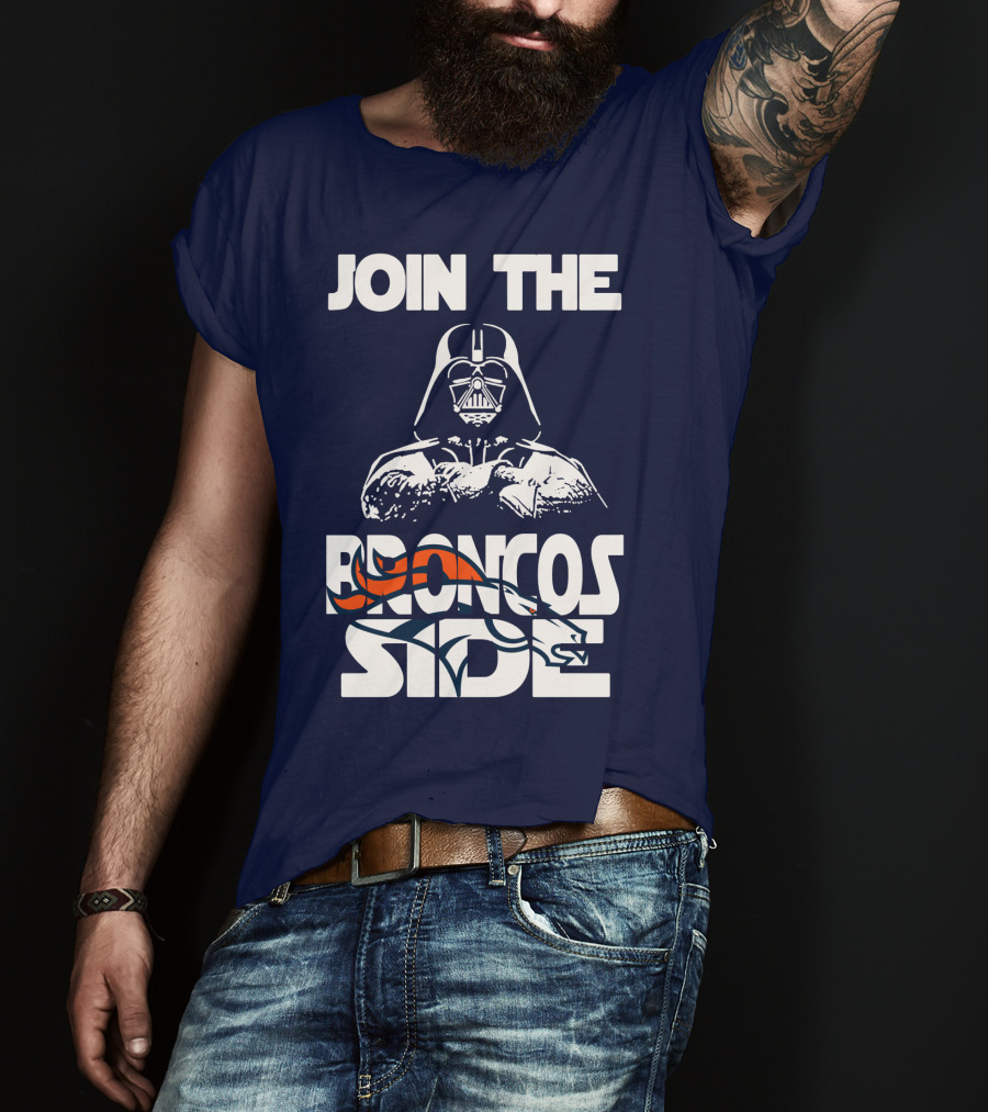 Join The Broncos Side Denver Broncos T-Shirt