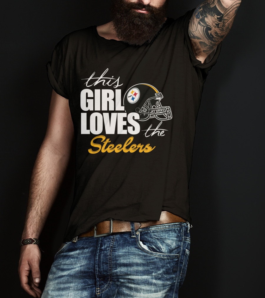 This Girl Loves The Steelers T-Shirt