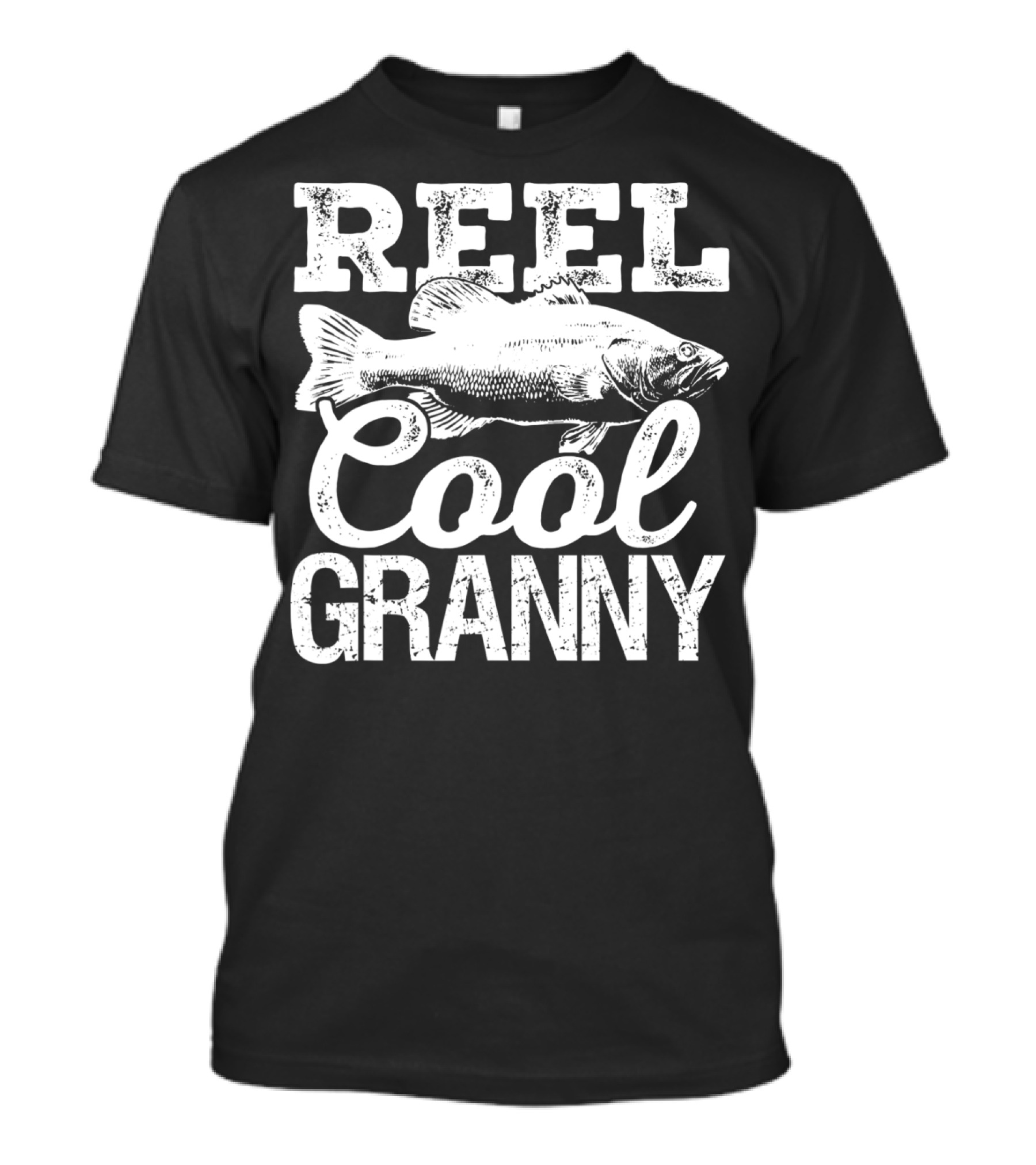 Reel Cool Granny Fishing Outdoor Angler Catch T-Shirt