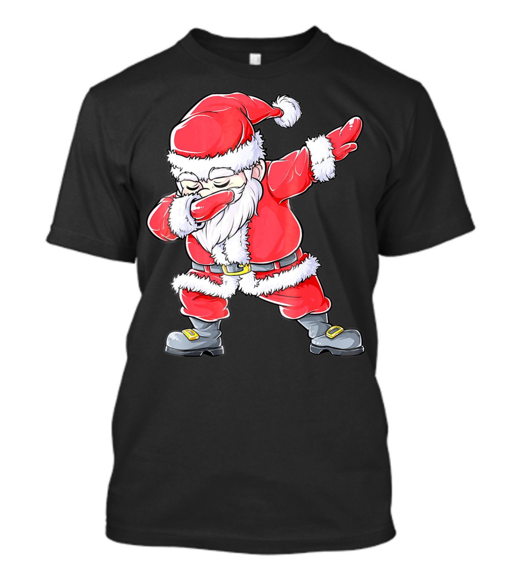 Christmas Santa Dabbing Kids Girls T-Shirt
