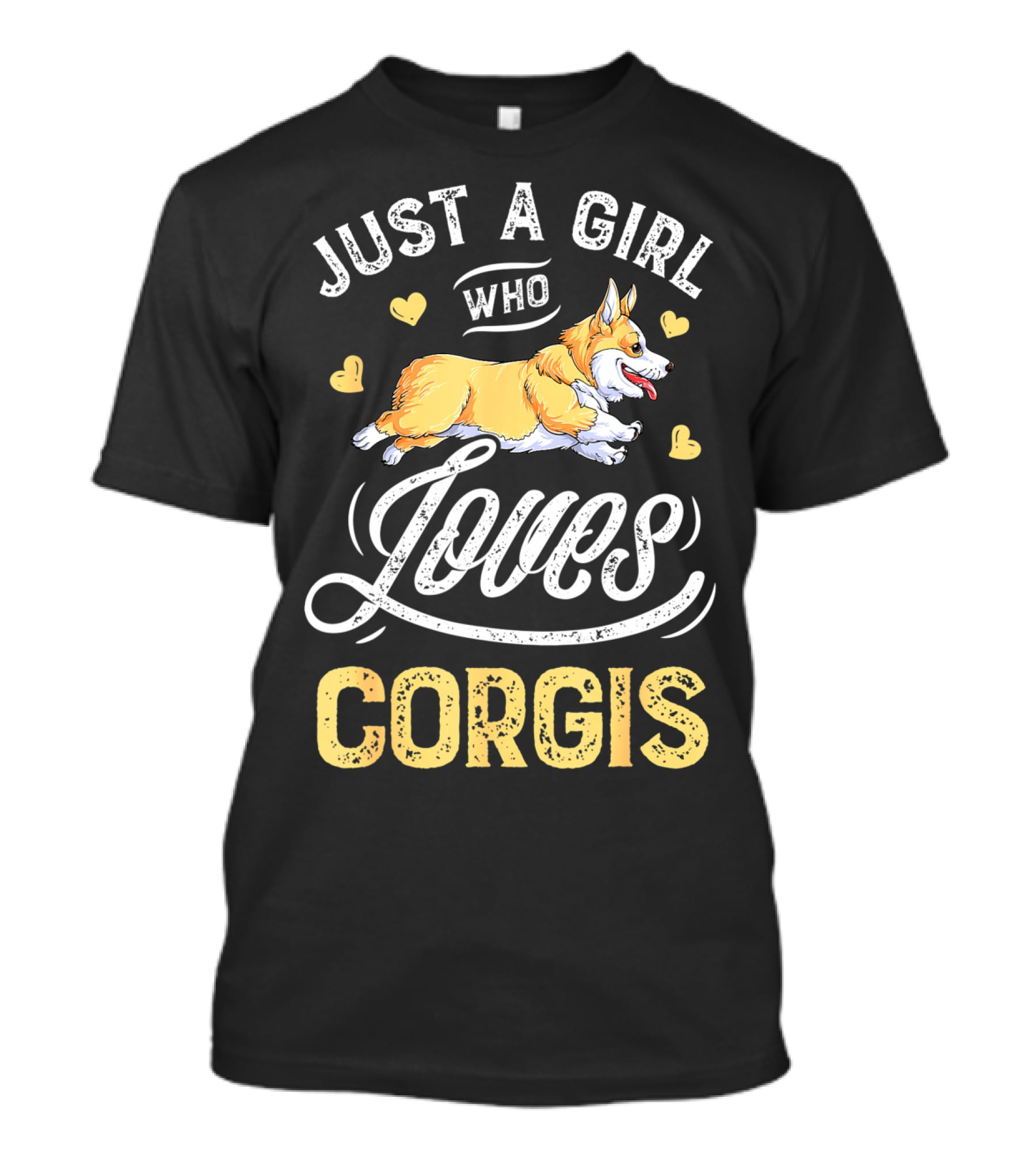 Just A Girl Who Loves Corgis T-Shirt