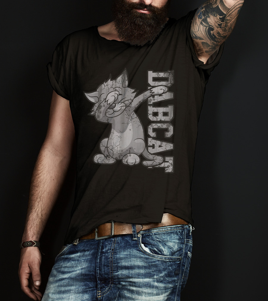 Dabbing Dabcat Vintage Style Iconic Pose T-Shirt