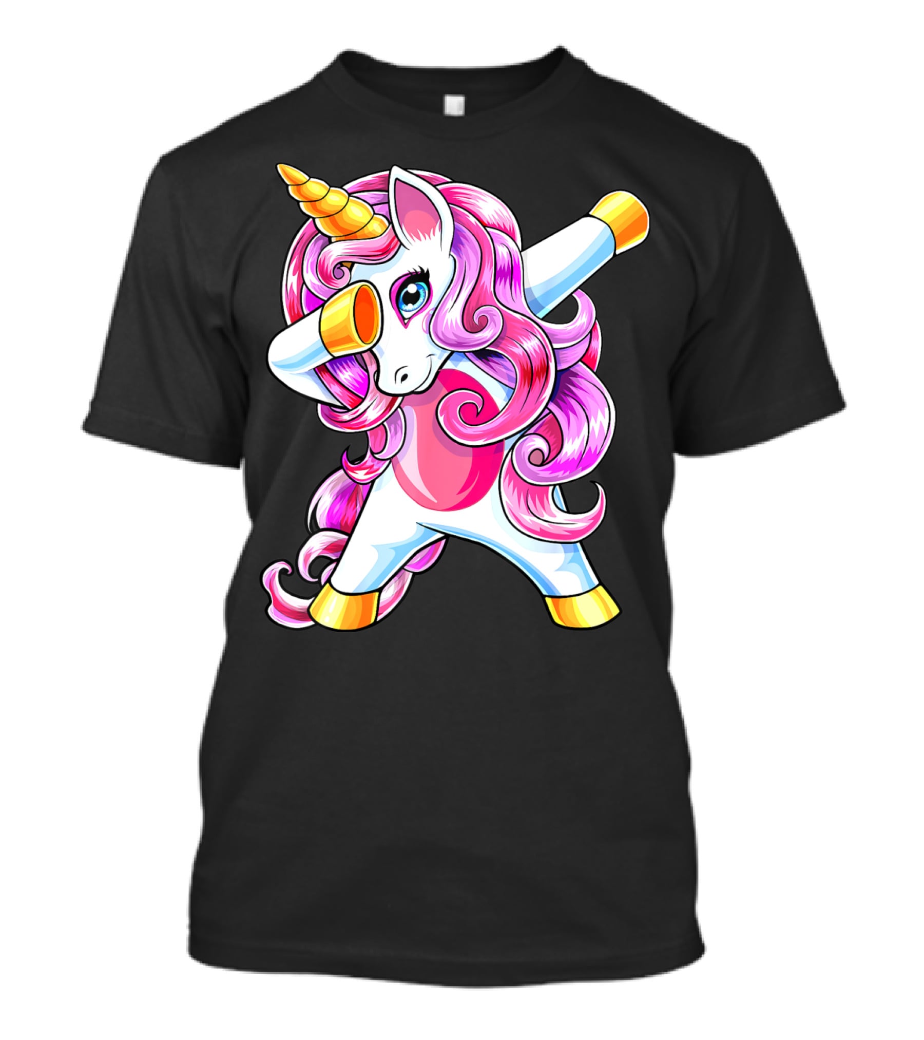 Dabbing Unicorn Birthday Girls Cute Unicorn T-Shirt