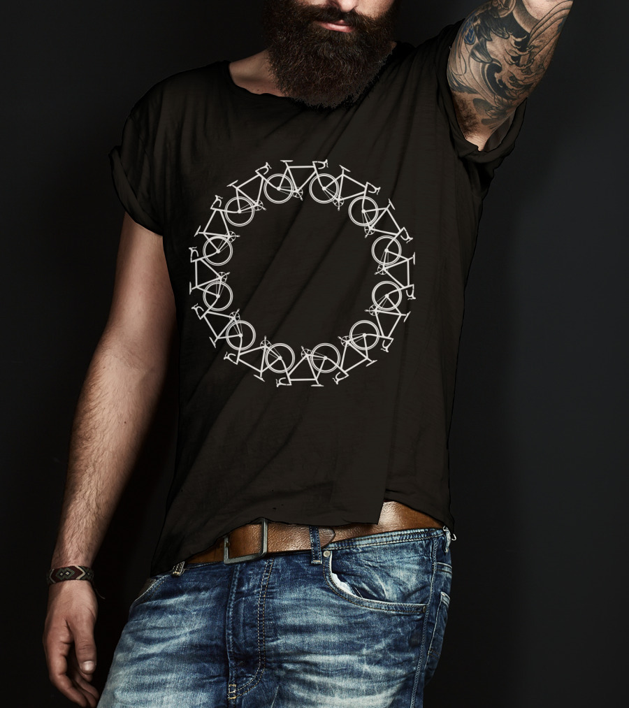 Circle Of Bike Bicycle T-Shirt
