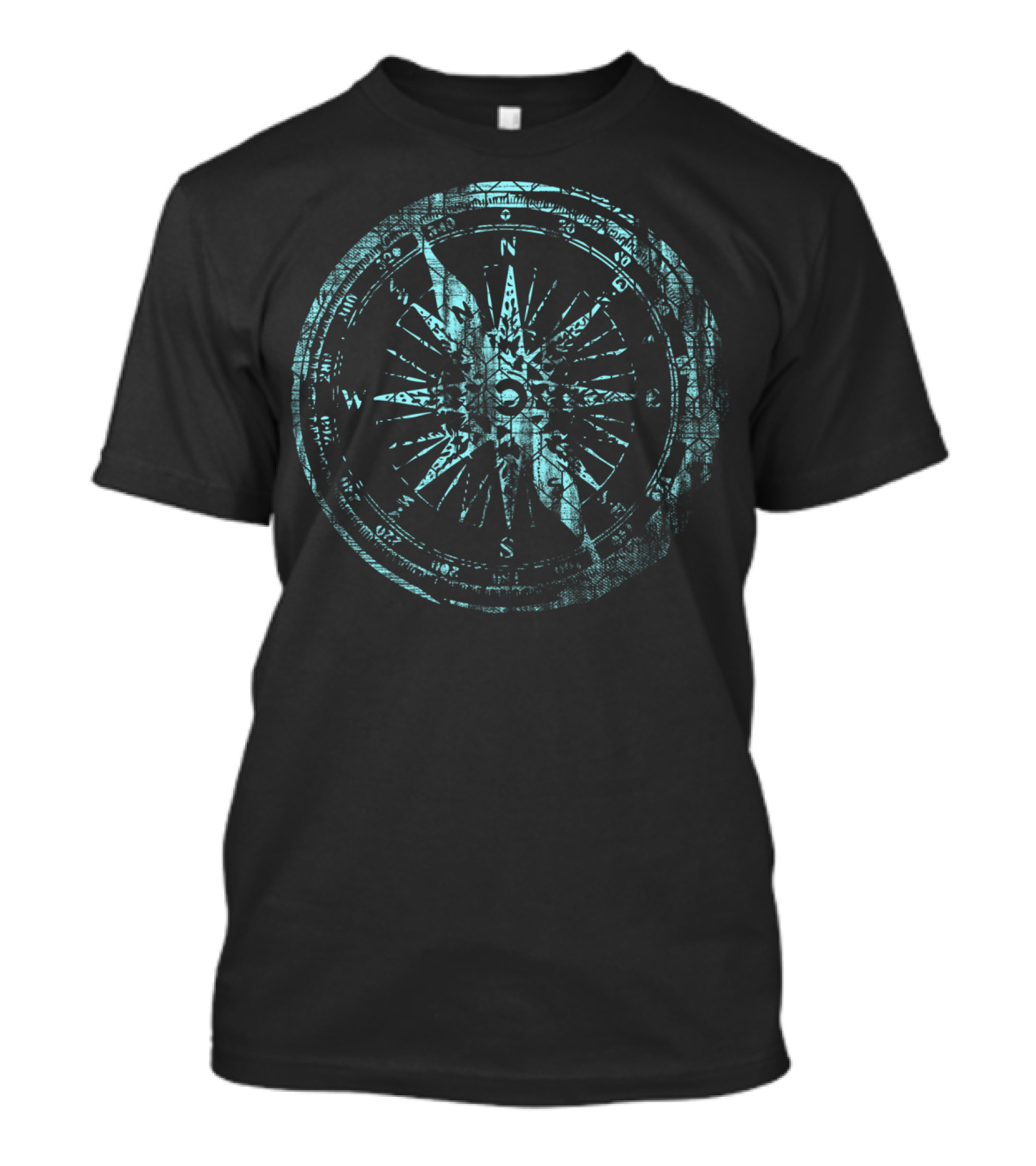 Compass Navigation Rose With Cardinal Direction Points T-Shirt