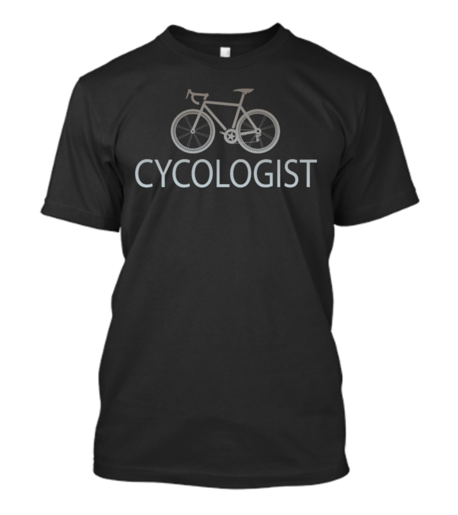Cycling Passion With Bicycle Graphic Cycologist T-Shirt