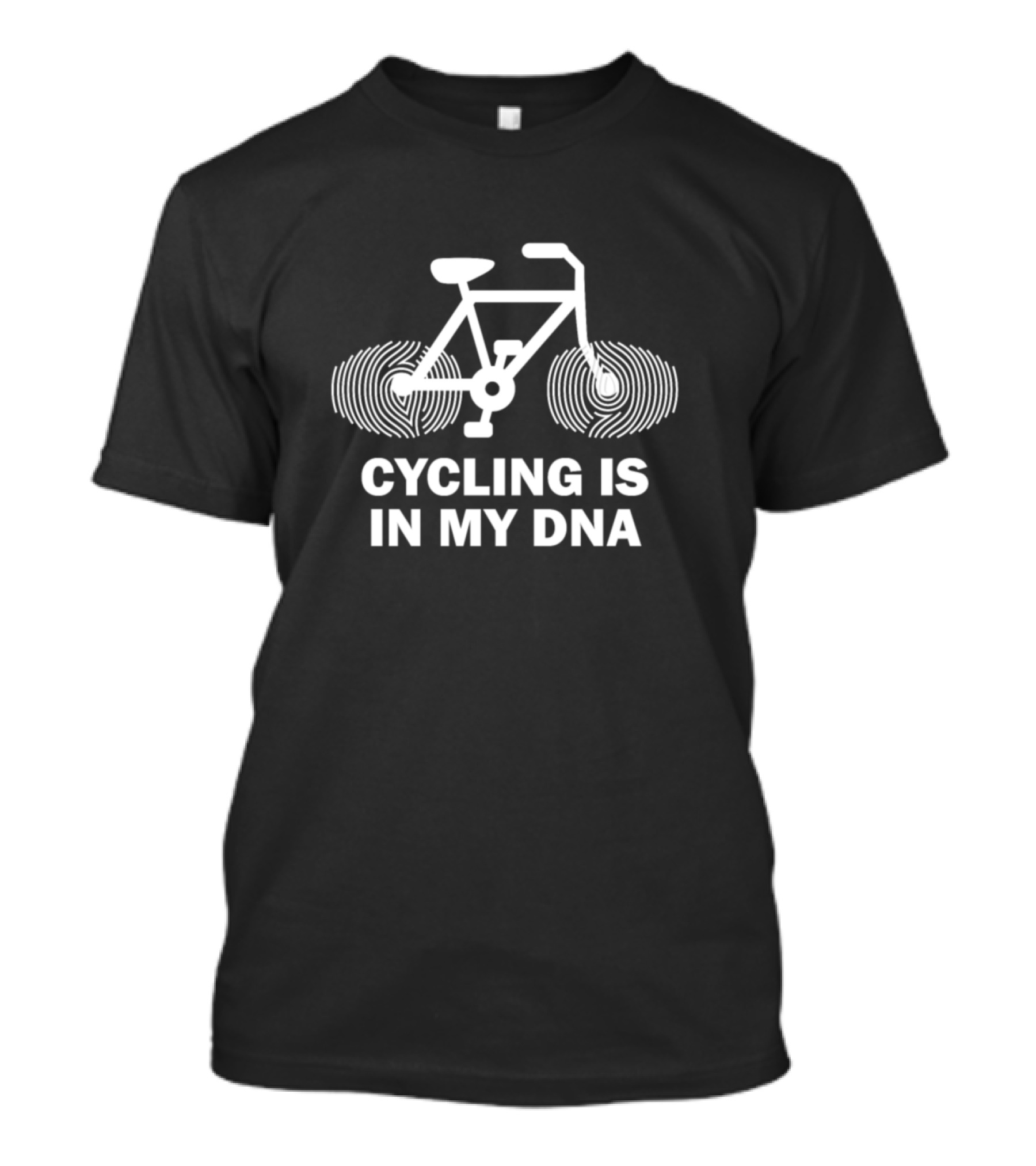 Cycling Is In My DNA Bicycle Lifestyle Passion T-Shirt