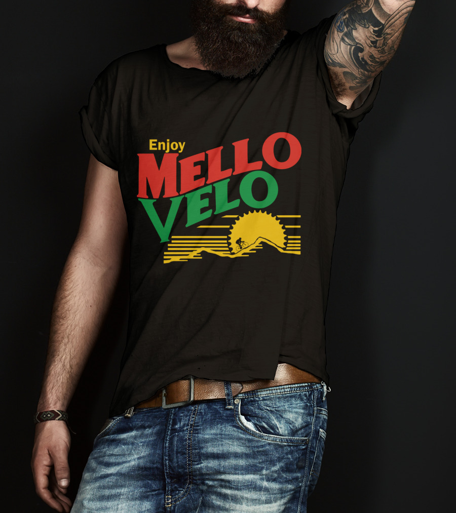 Enjoy Mello Velo Bicycle Adventure T-Shirt