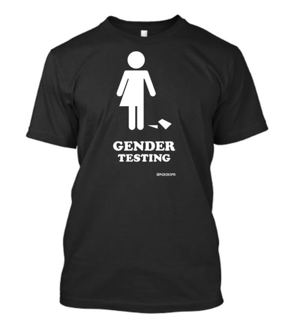 Gender Testing White Mokokoma T-Shirt