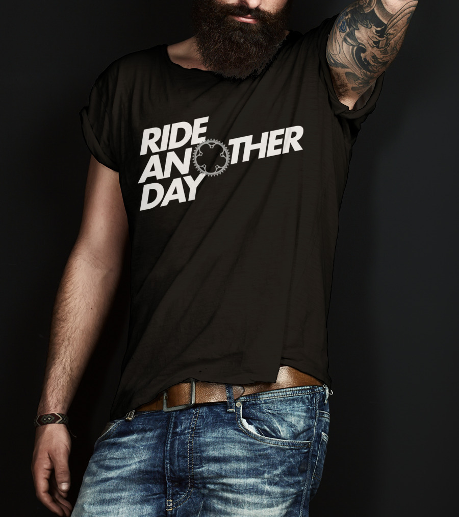 Ride Another Day Chainring Cycling T-Shirt