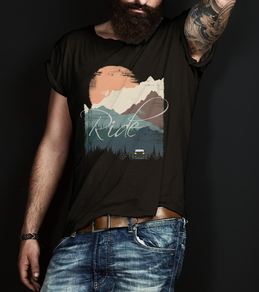 Ride The Mountain Adventure T-Shirt