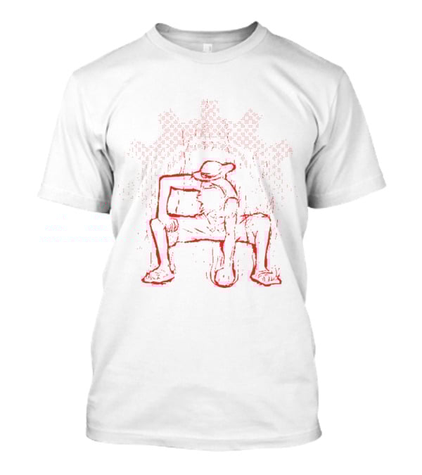 Gear Second Luffy Outline T-Shirt