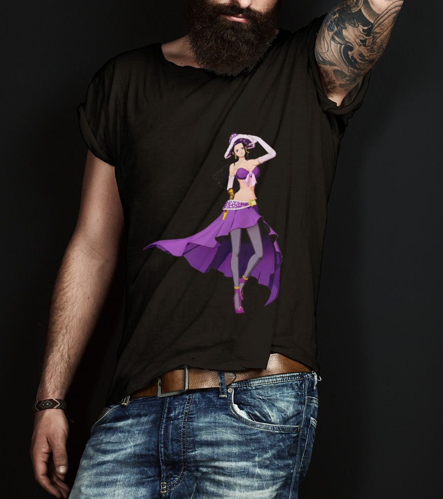 Nico Robin Purple Dress Halloween Costume T-Shirt