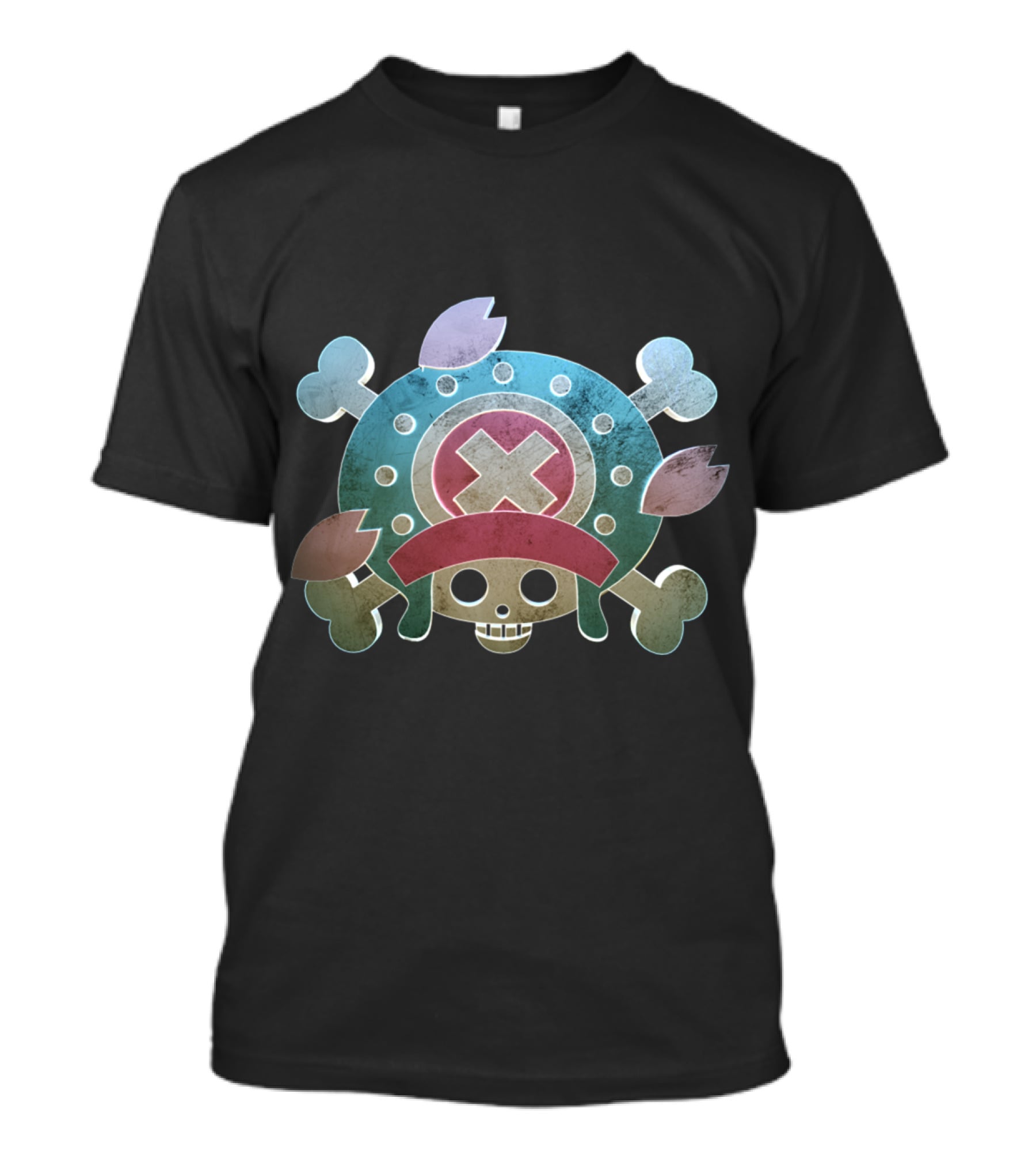 Tony Tony Chopper One Piece Pirate Skull T-Shirt