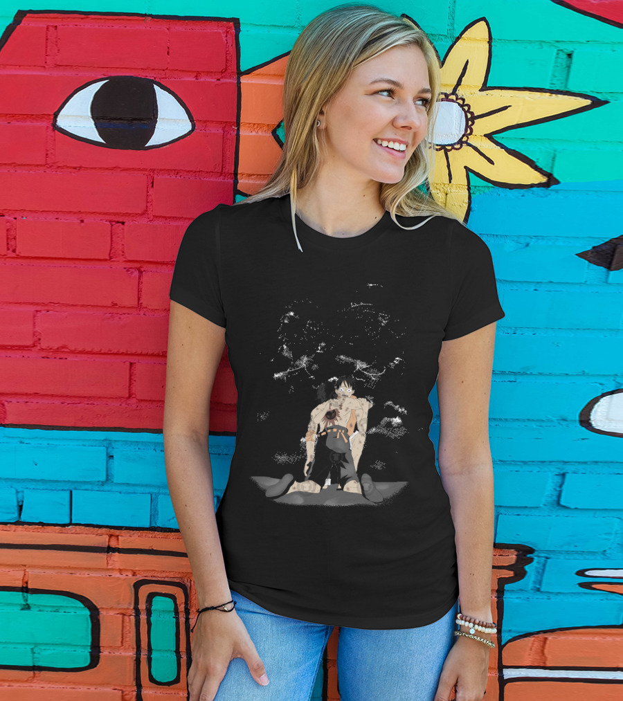 We Are Brothers One Piece Luffy And Ace Emotional Moment T-Shirt